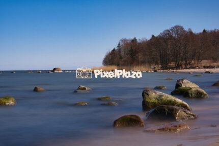 Rocky Baltic Sea Shoreline in Northern Estonia